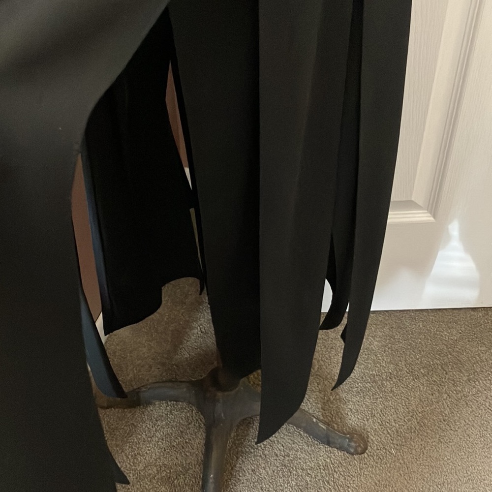 Wind Vane black skirt. British brand Wallis, UK size 12. Dashing and different!